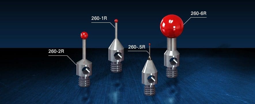 M3 Threaded Styli - Part Number 260